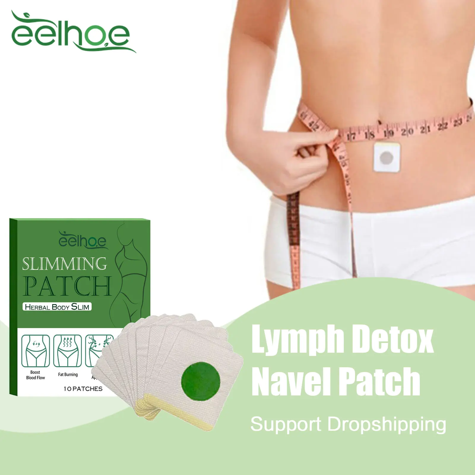 

Belly Slimming Navel Patch Waist Belly Thigh Fat Loss Break Down Cellulite Abdomen Firming Tightening Body Shaping Navel Sticker