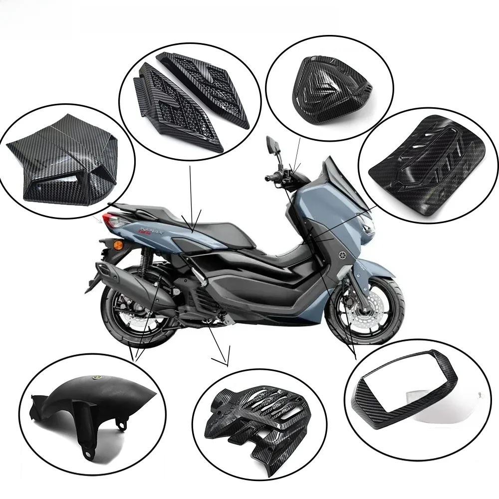 Dla Yamaha NMAX 155 125 NMAX155 NMAX125 2020 2021 2022 2023 akcesoria motocyklowe dekoracyjna osłona zabezpieczająca osłona owiewki — zdjęcie 2