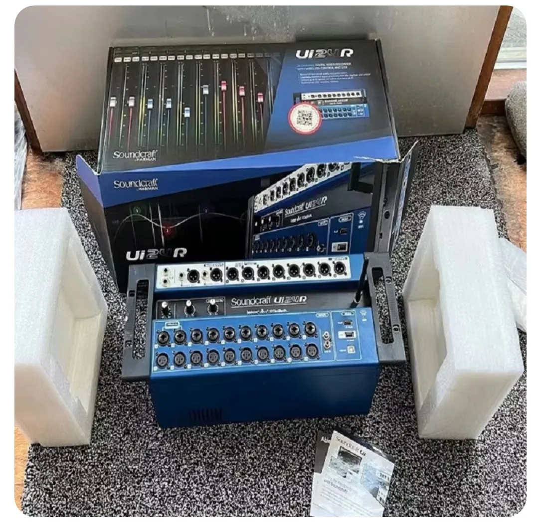 100% Nieuwe ORIGINELE VERKOOP Nieuwe mischpult-soundcraft-ui24r-24-kanaals-digitaal-mixerrecorder