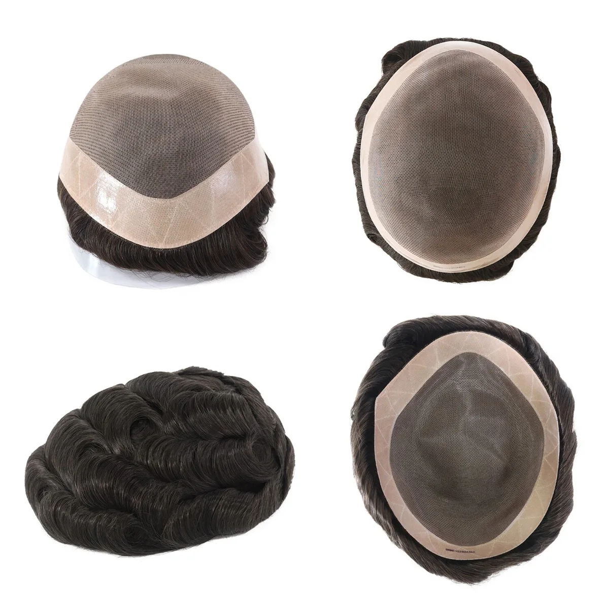 Men's Ultra Durable Hair Replacement System, Realistic Wig