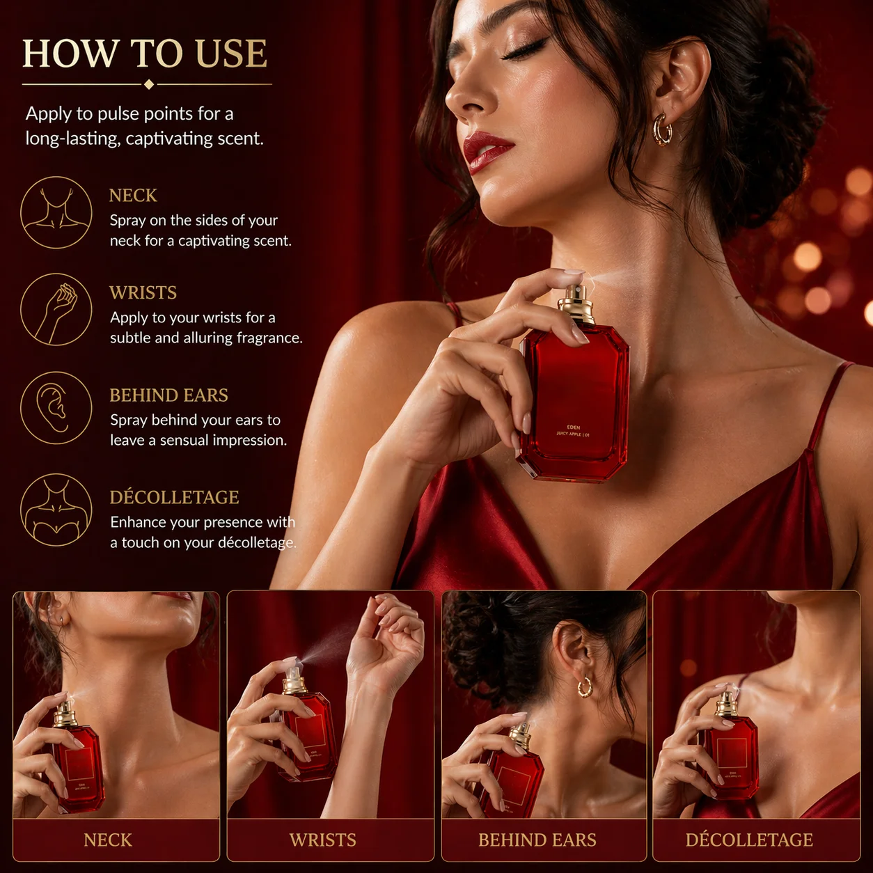 エデン ジューシーアップル オードパルファム |   魅力的 - Perfume Juicy Fragrance のレビューと価格