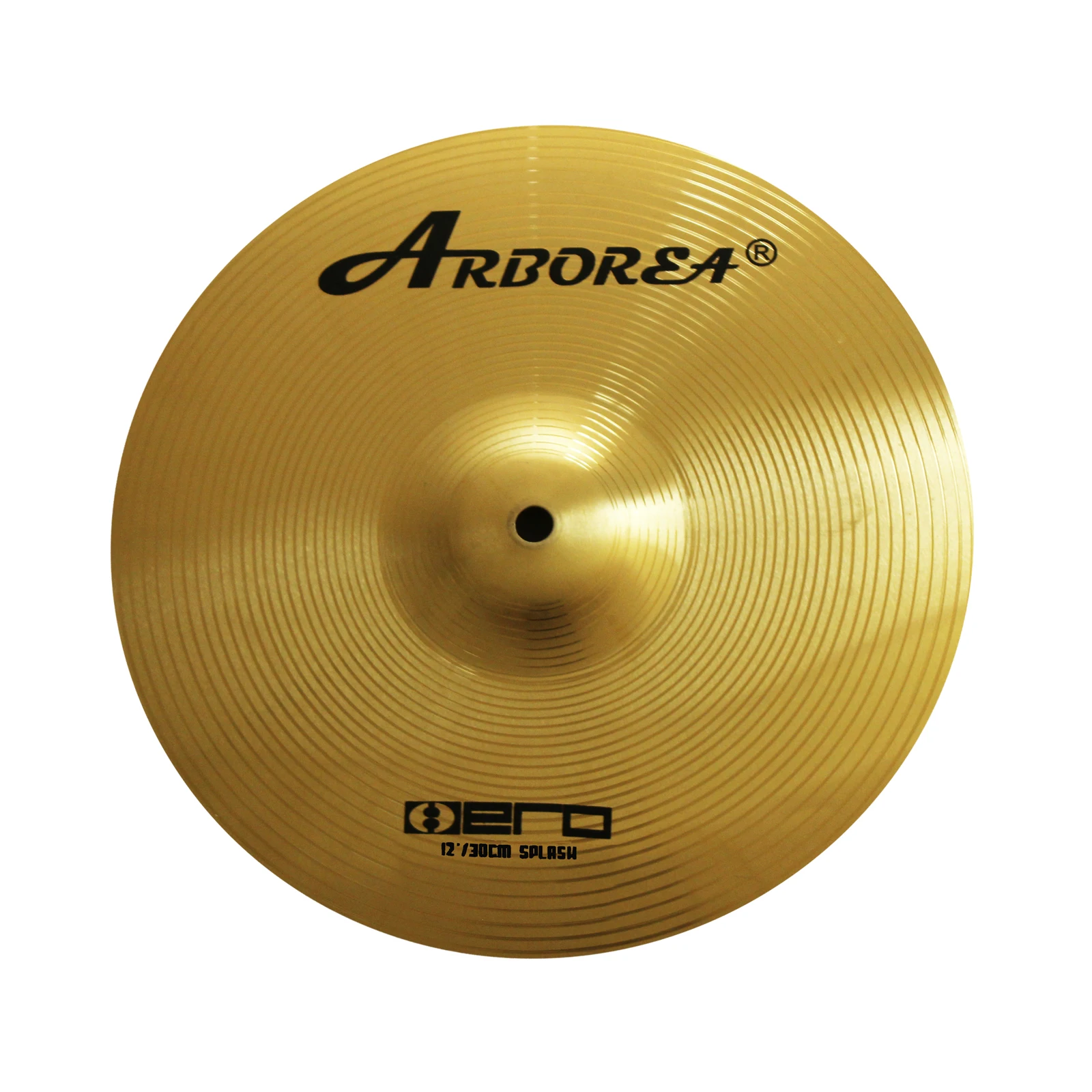 

Arborea Hero Series 8"/10"/12" Splash Cymbal Golden Practice Drum Cymbal for Drum Set