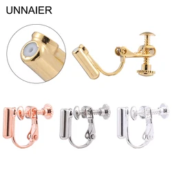 2/10 Pcs,Clip On Earrings For Women,Earring Findings For Diy Jewelry Making Accessories Materials,Ear Stud Conversion Ear Clip