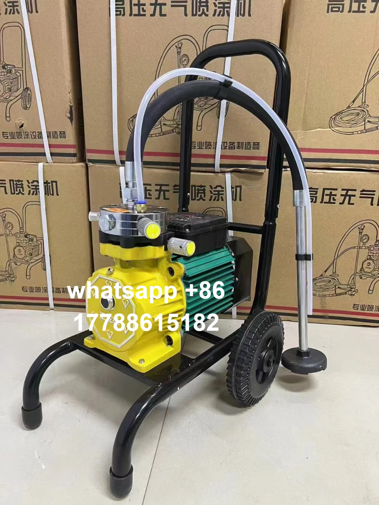 

High-pressure Airless Sprayer 3500W Latex Paint Spraying Machine With Pressure Gage Multi-purpose Electric Spraying Tool