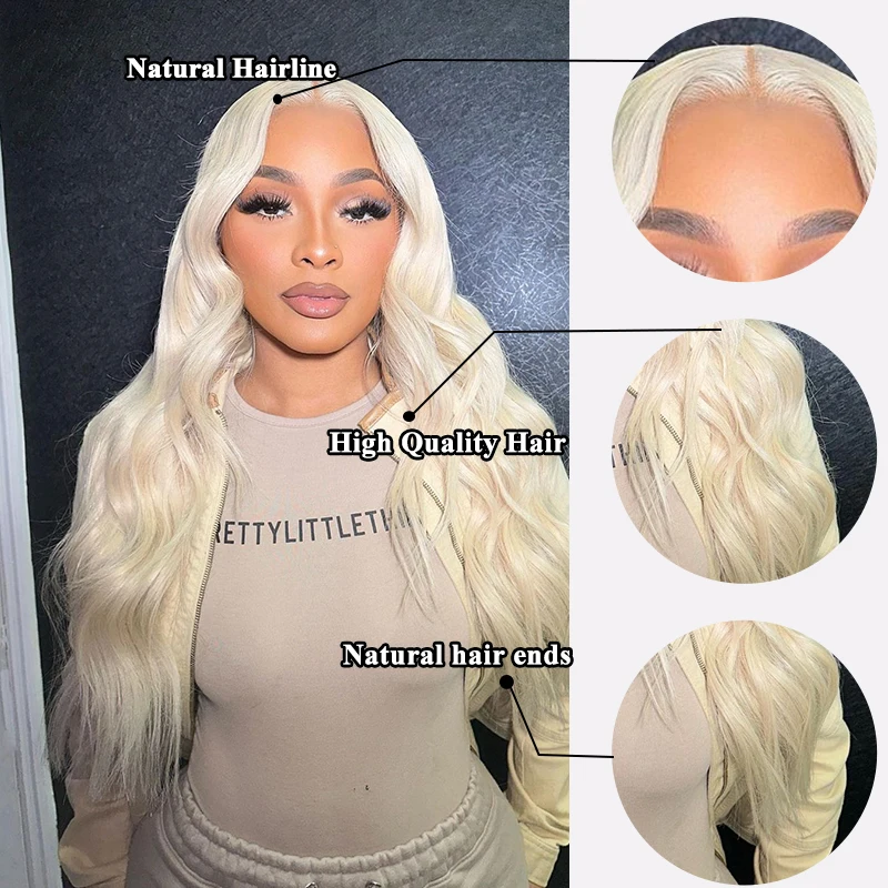 

Synthetic Transparent Lace Frontal Wig Blonde Glueless Ready To Wear Body Wave Inch Lace Front Fashion Hair Wigs Daily Cosplay