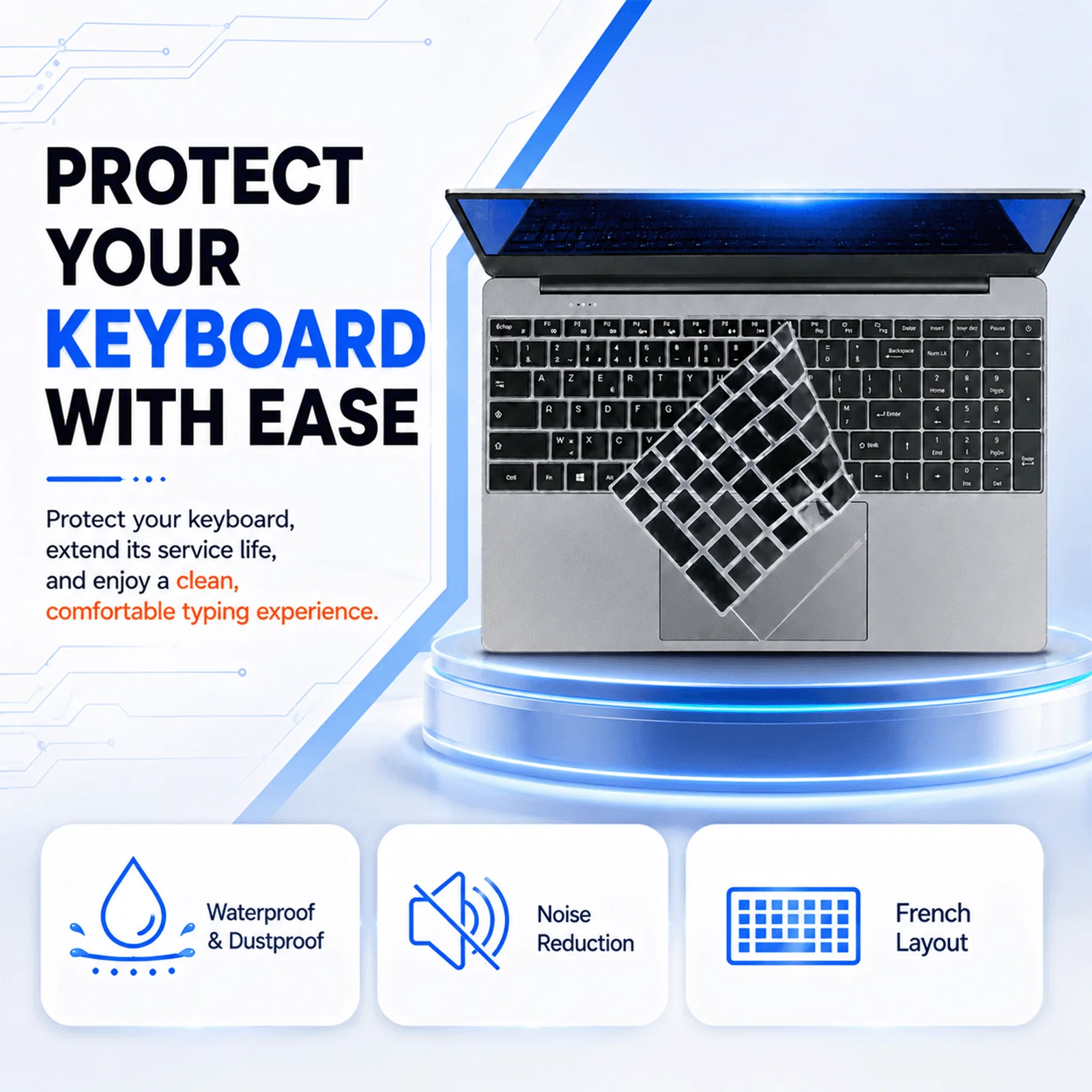 Brand New 15.6" Laptop Computer Intel Core i3-6100U 8GB 16GB RAM 256GB 512GB SSD Notebook Windows 10 Pro FHD IPS 1920x1080 Screen WiFi 5 Bluetooth 5.2 Business Office Laptop Backlit Keyboard Lightweight Portable PC with Keyboard Cover Multilingual systems