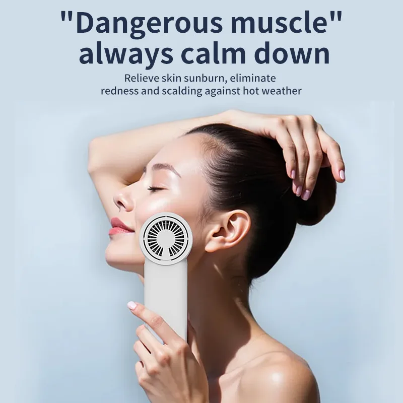 أداة تجميل منزلية لشد ضغط الثلج لشد البشرة وتجديد شبابها ومطرقة ثلج محمولة أداة ضغط بارد