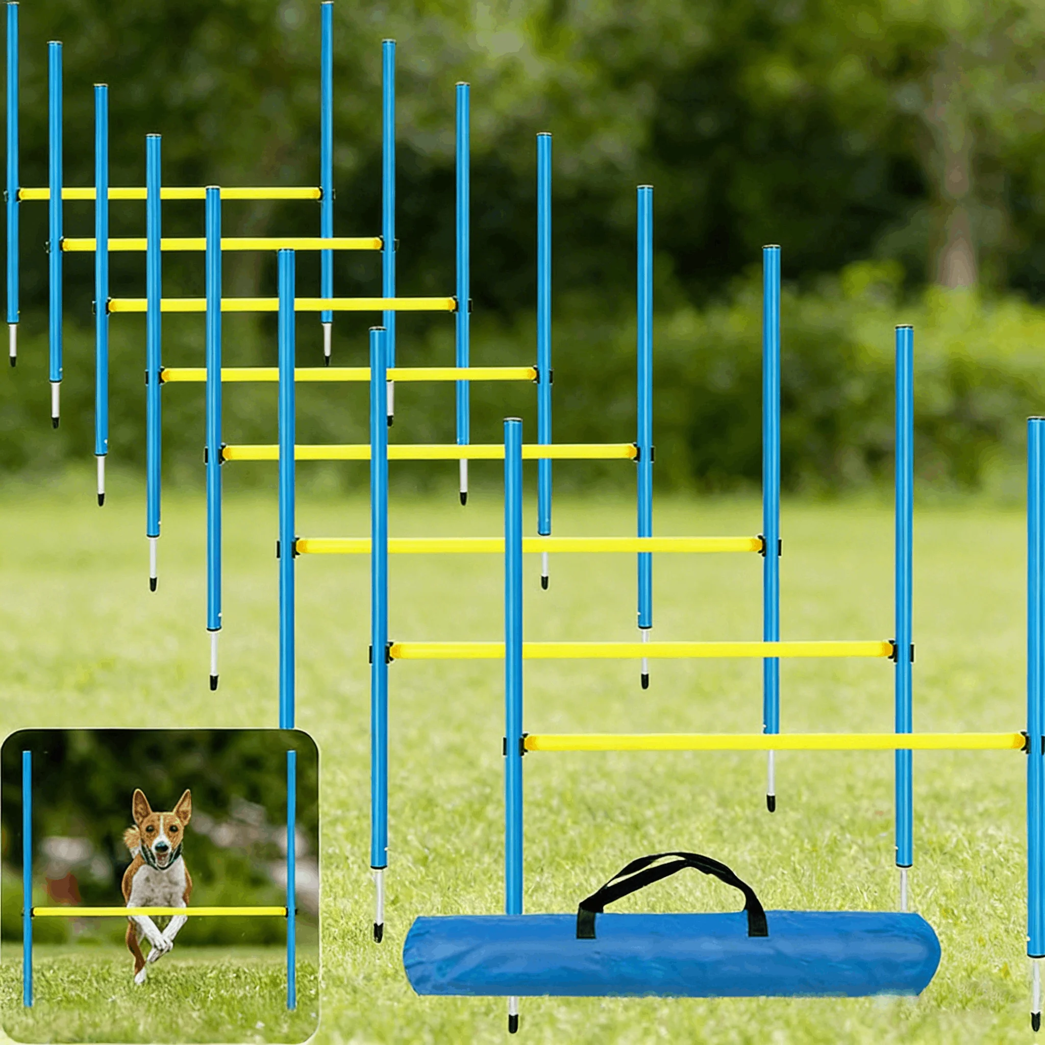 

Прыжок для дрессировки собак, многофункциональный спортивный аккумулятор для собак на открытом воздухе, пакет для скоростных тренировок, оборудование для футбольных тренировок