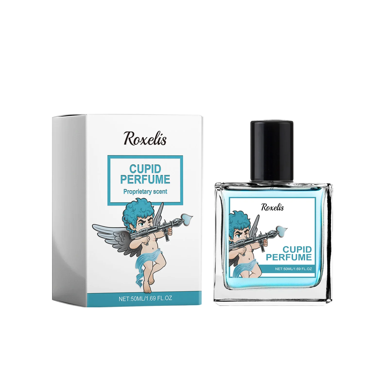 Roxelis Cologne Cupid Parfümspray – ein sanfter, eleganter Duft für unterwegs, der die perfekte Atmosphäre für Paare und Dates schafft. Vielseitig einsetzbar._voghion.com