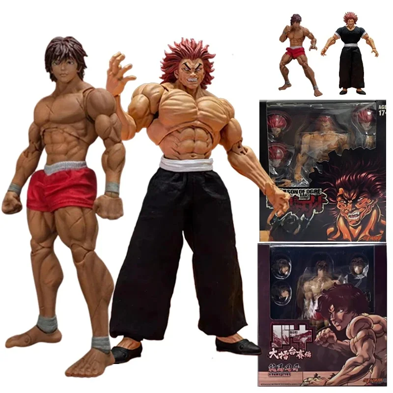 Sturm Spielzeug St 1/12 Hanma Yujiro Baki Hanma Action Figur Ko St Sturm Spielzeug Sohn Von Ogre Baki Hanma Modell Spielzeug Geburtstage Geschenke