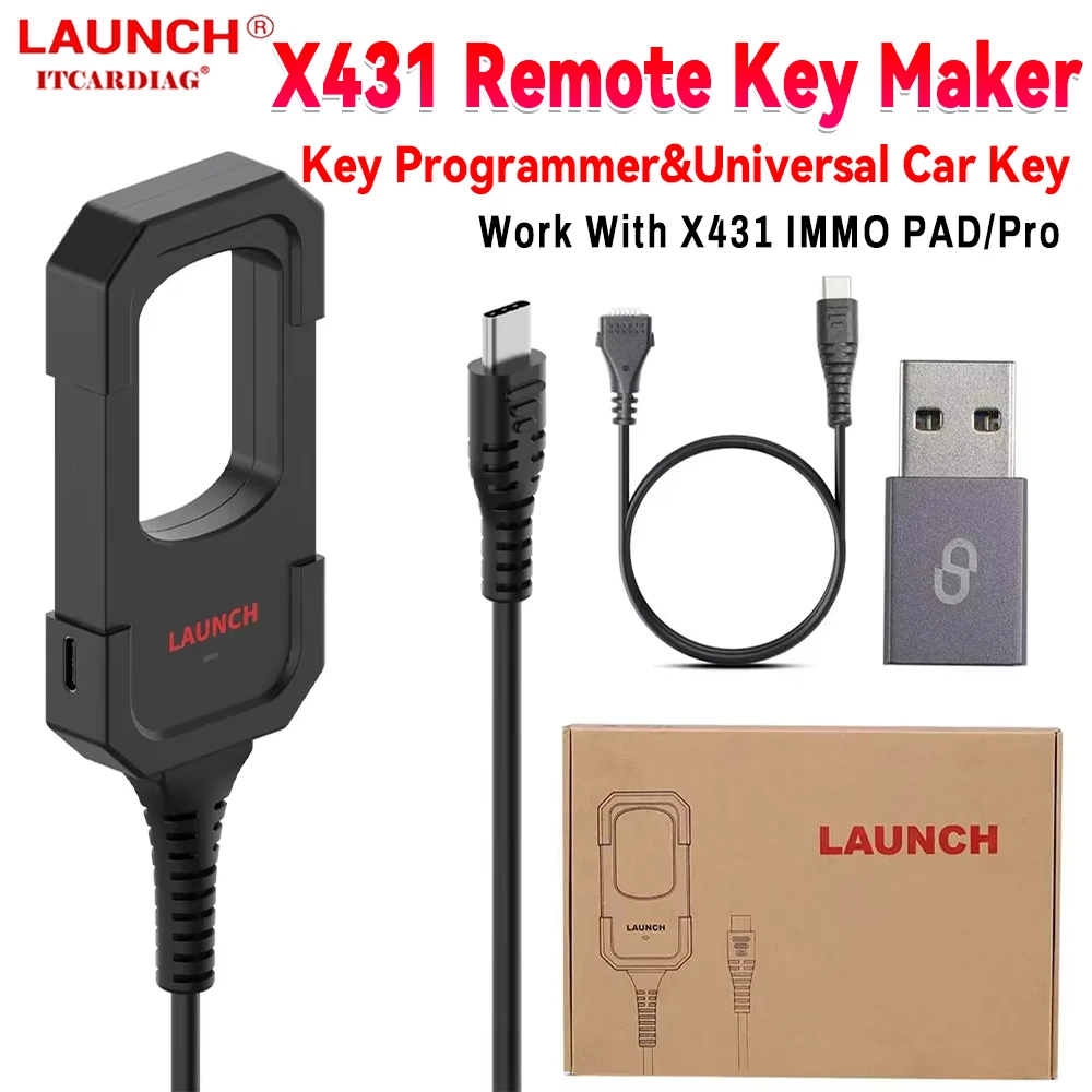 

Launch X431 Remote Maker Universal Car Key Programmer Work with LAUNCH X431 IMMO ELITE / IMMO PLUS PAD V VII Without Super Chip