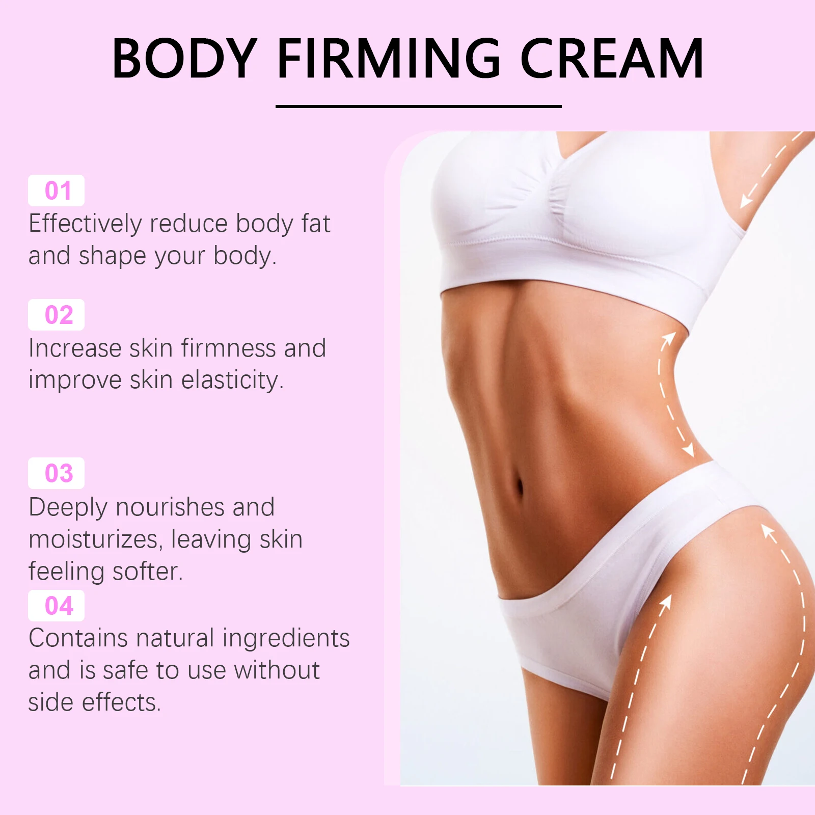 Oceaura 50g Body Shaping Care Cream Firming Lifting Skin Body Nourish Fat Burning Anti Cellulite Tightening Massage Body Cream