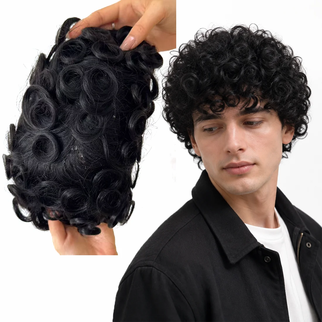 premium-8x10-full-lace-men's-afro-toupee-with-screw-curl-natural-black-real-human-hair-hairpiece-for-balding-solutions