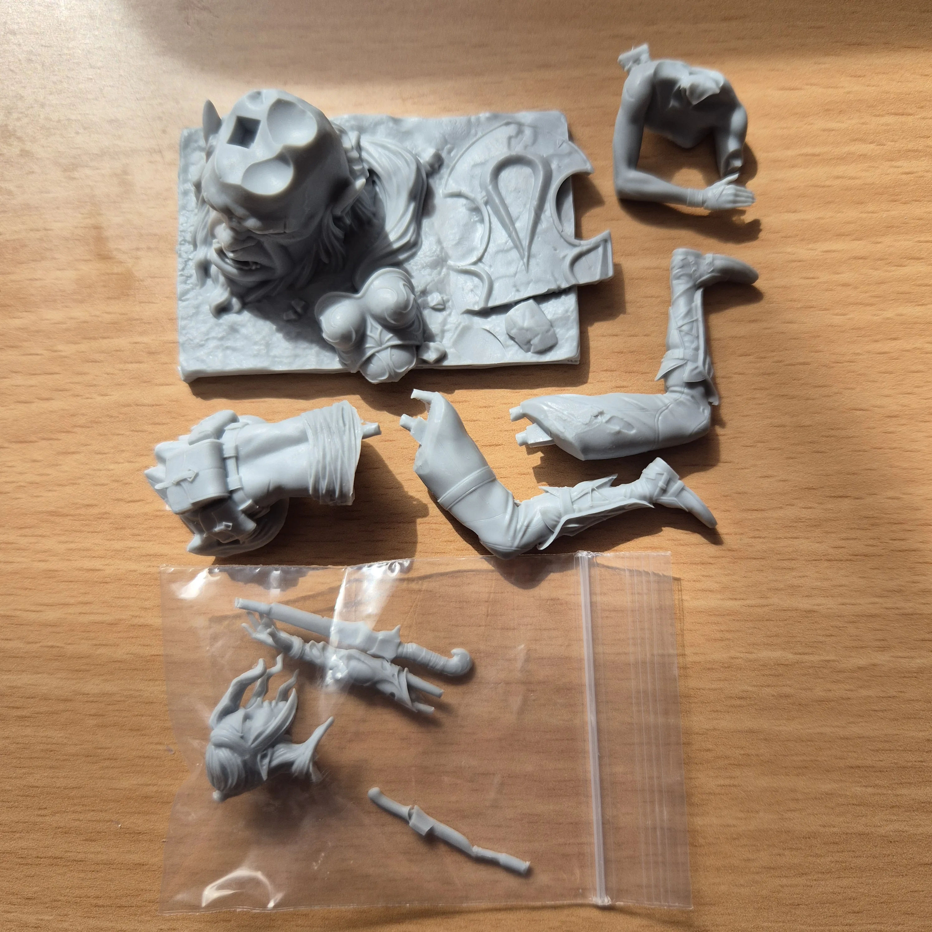 Buyer photo of this resin kit