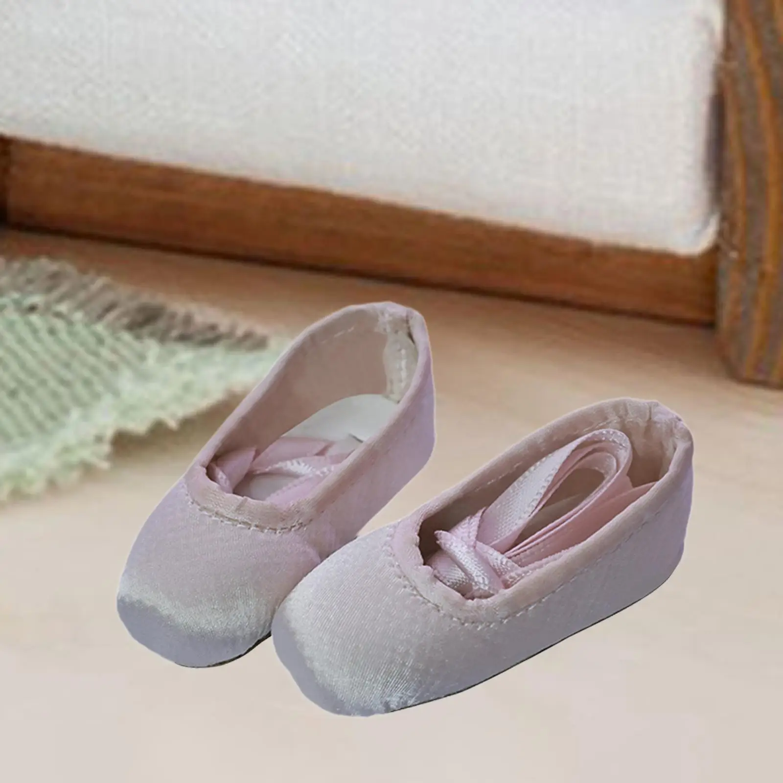 

1/4 BDJ Doll Ballet Shoes Doll Accessories Pretend Play Handmade Girl Doll Outfits Doll Dress up Toy for Girls Gift 45cm Doll