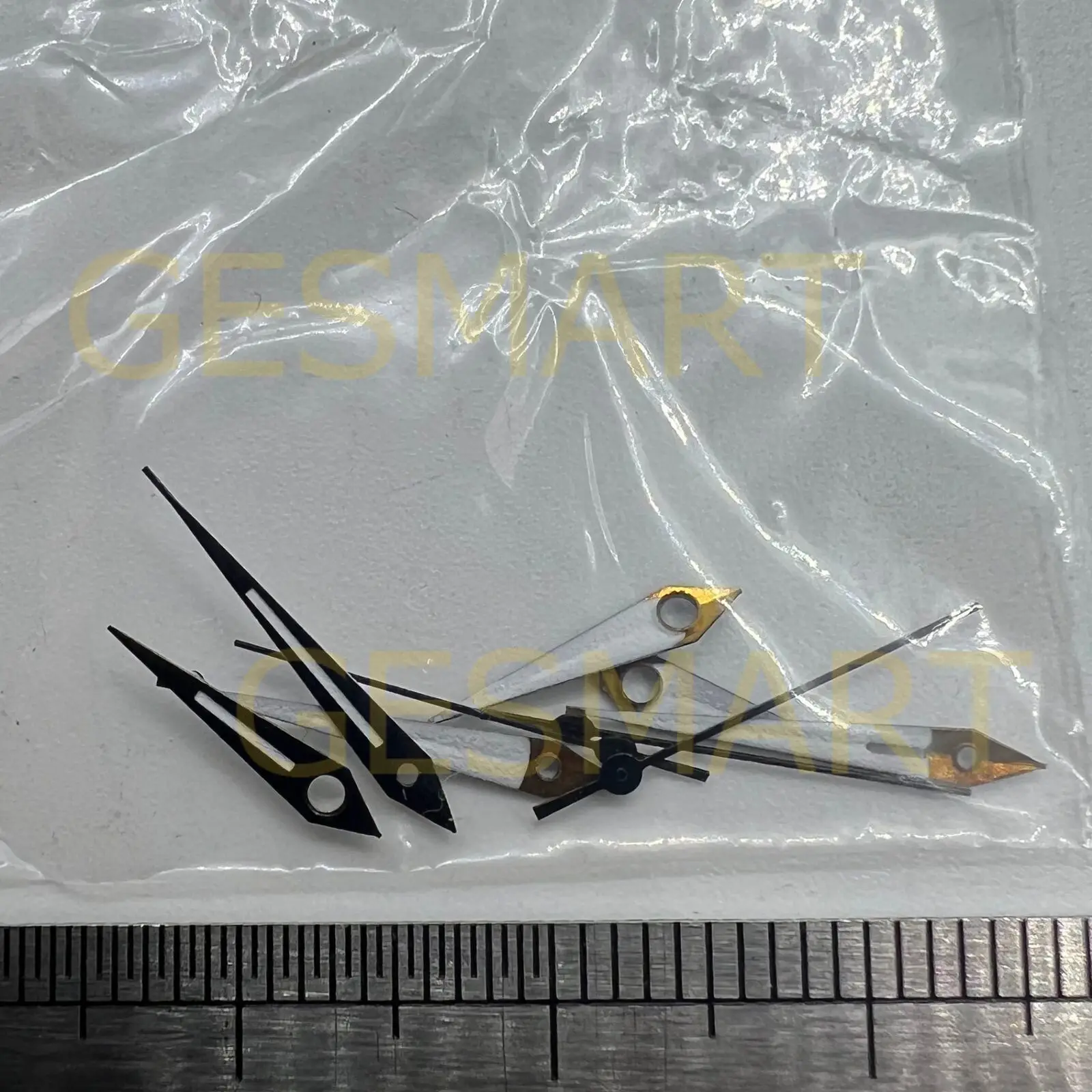 Watch Hands Black Trim Luminous for Miyota 2035