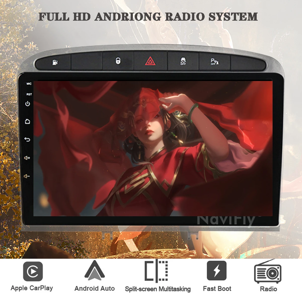 Car Autoradio Stereo Video Audio PC Tablet For Peugeot 308 308S 408 2012 2015 2020 Navi GPS Multimedia Player DVD Head Unit