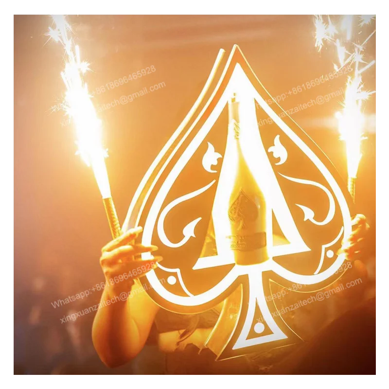 Ass von Spaten Champagner Flasche Moderator