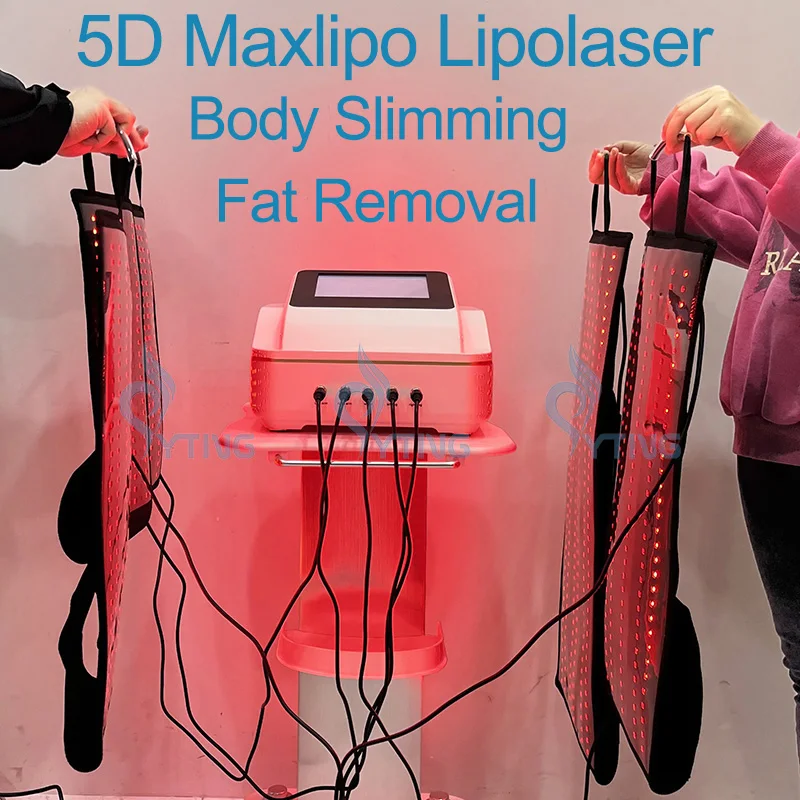 650nm&940nm 5D Maxlipo Lipolaser Body Slimming Machine Non-Invasive Body Sculpting Fat Melting Weight Loss