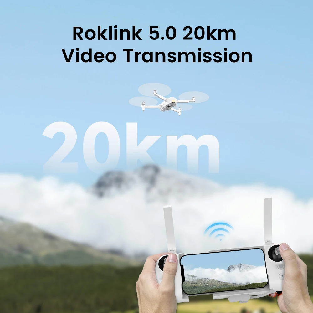 Dron FIMI X8 Tele Max 1/1,3-calowa szerokokątna kamera tele CMOS 30x hybrydowy zoom 4K 60fps 3-osiowy gimbal GPS AI Super Night Video