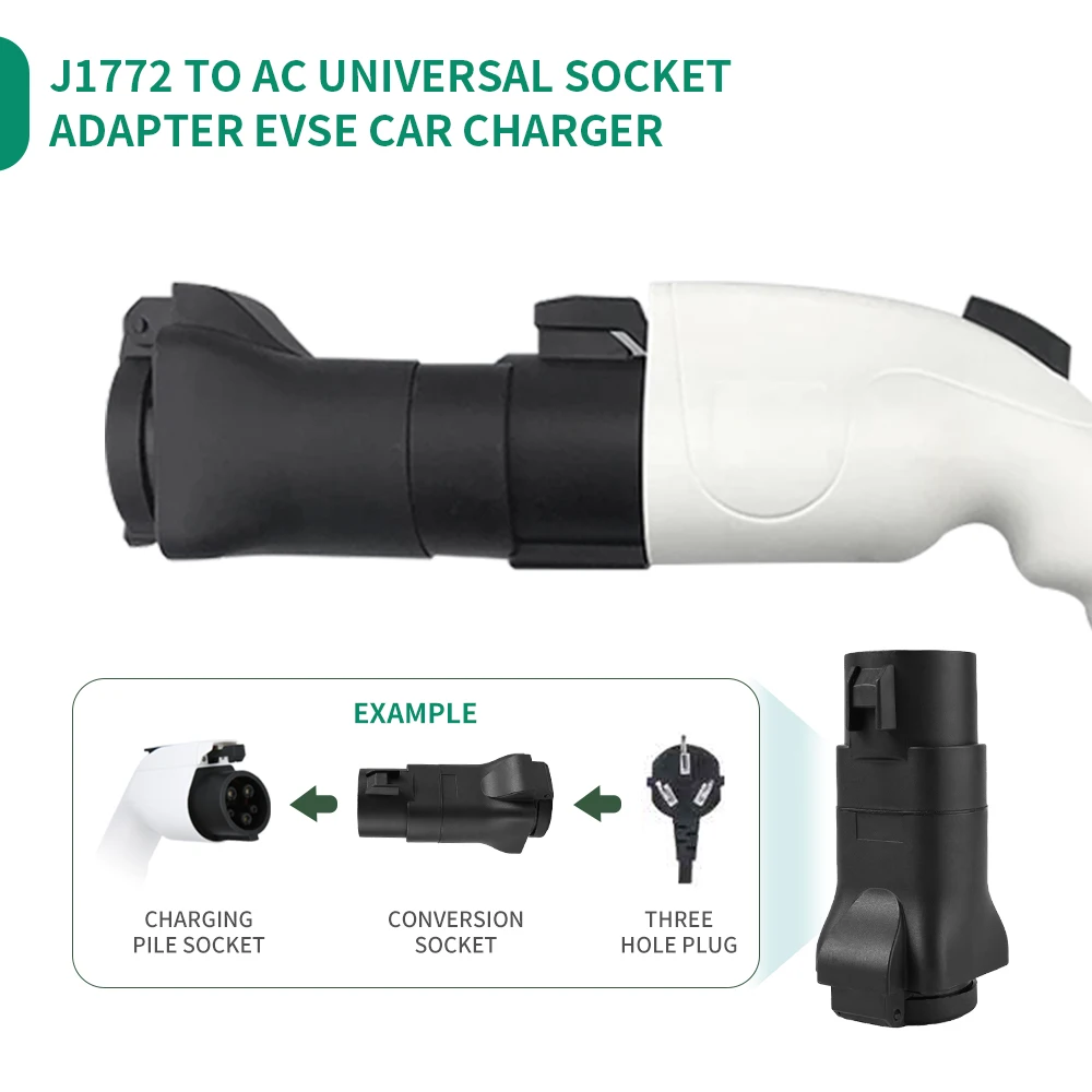 ตัวแปลงรถยนต์ไฟฟ้า, อะแดปเตอร์ชาร์จไฟ EVA แบบที่1ถึง AC 220V สำหรับแท่นชาร์จ evse ซ็อกเก็ต v2l รถจักรยานยนต์