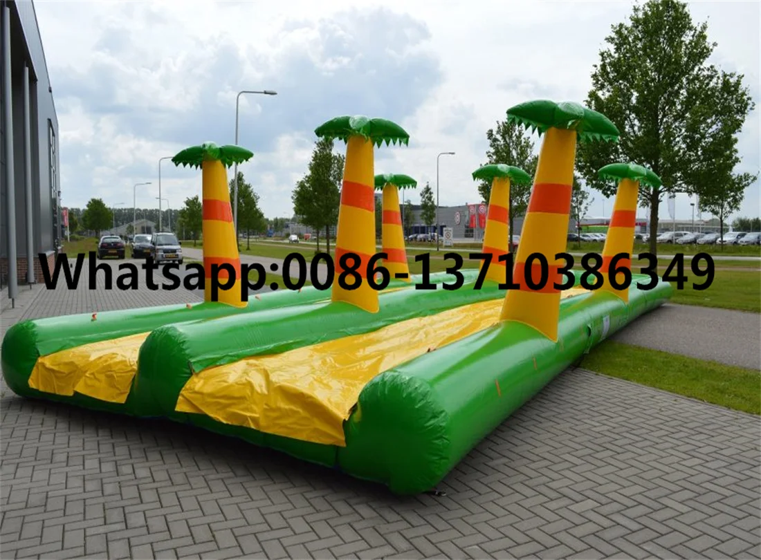 12L commercial hot-selling outdoor inflatable water, jungle pool slide BD-095