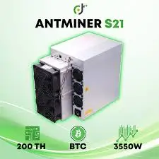 SO IN STOCK NEW Bitmain Antminer S21 200Th 3500W Bitcoin Miner Free Shipping!