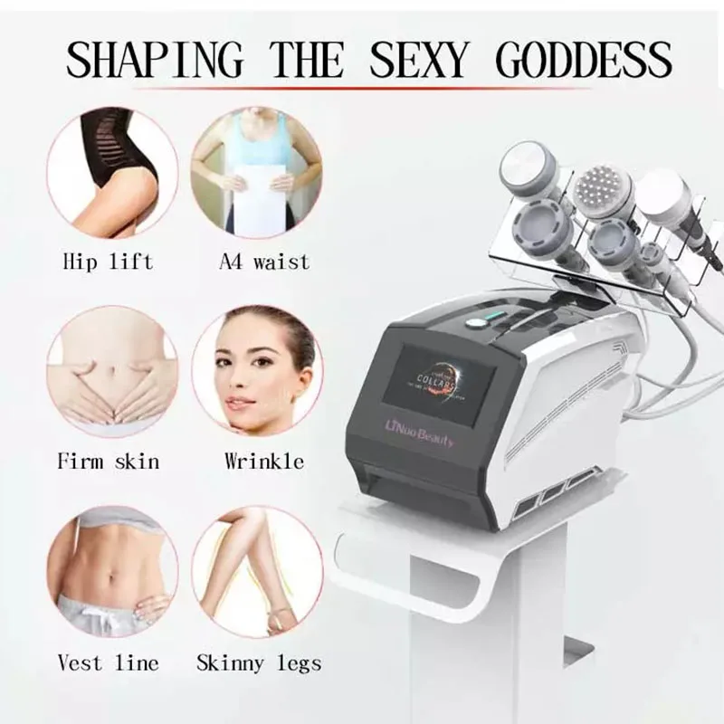 Portable 6 in 1 Vacuum Rf Body Contouring Rf Cavit 40k 80k S-Shape Cavit 3D lipo rf 80k cavit body slimming machine