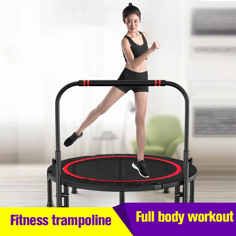 Portable Trampolines for Kids and Adults, Foldable Trampoline, Indoor and Outdoor Exercise, 300kg Bearing, XA221L