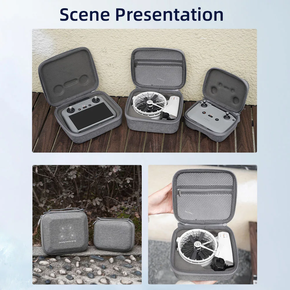 MYOBO Protective Carrying Case for DJI Flip Drone Remote Controller Body Storage Bag Handbag RC-N3 RC 2 Controller Accessories