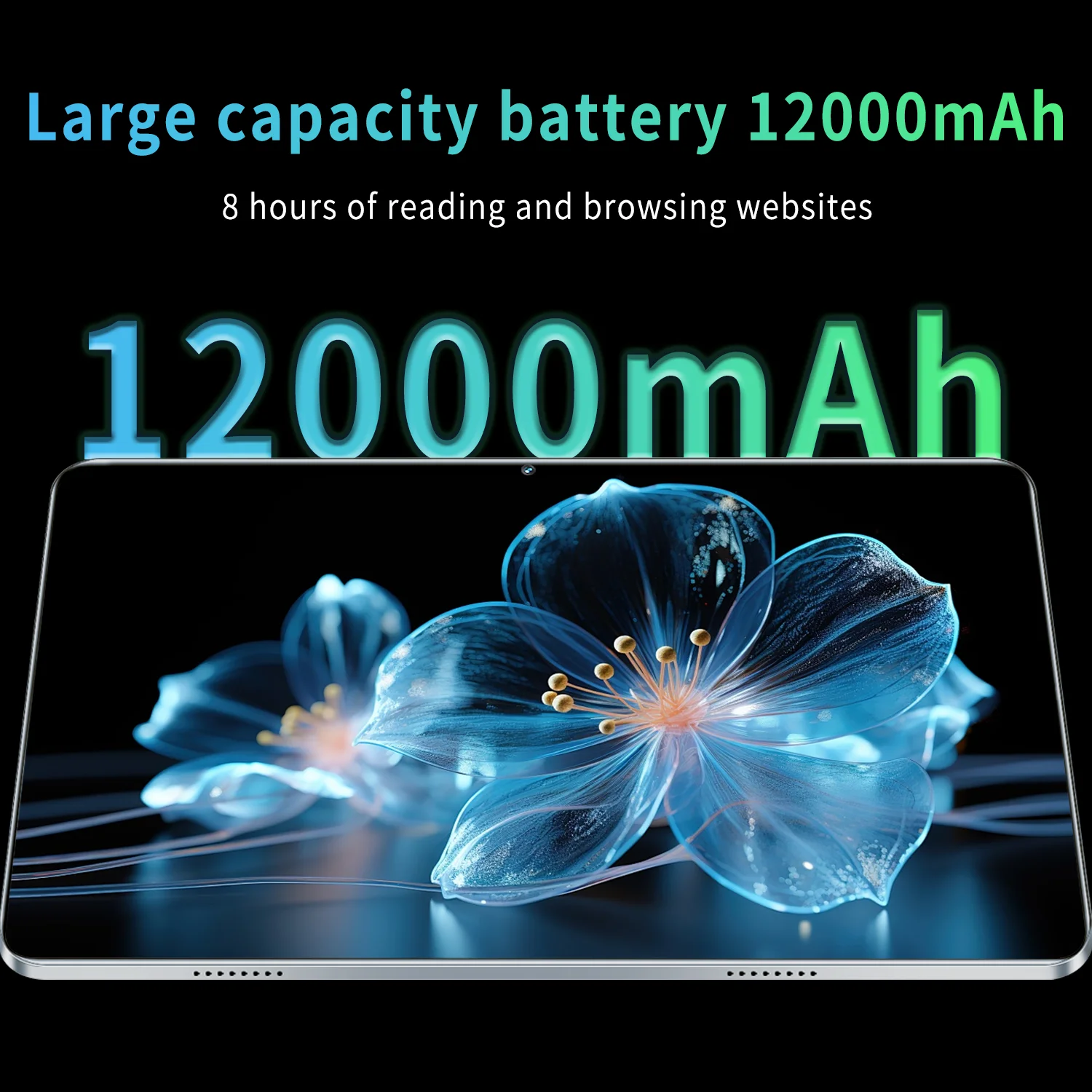 2024 5G New Tablet Android 13.0 Brand 16GB RAM 1TB ROM Tablet 16MP 32MP 12000mAh 10Core WIFI Bluetooth Network Tablette