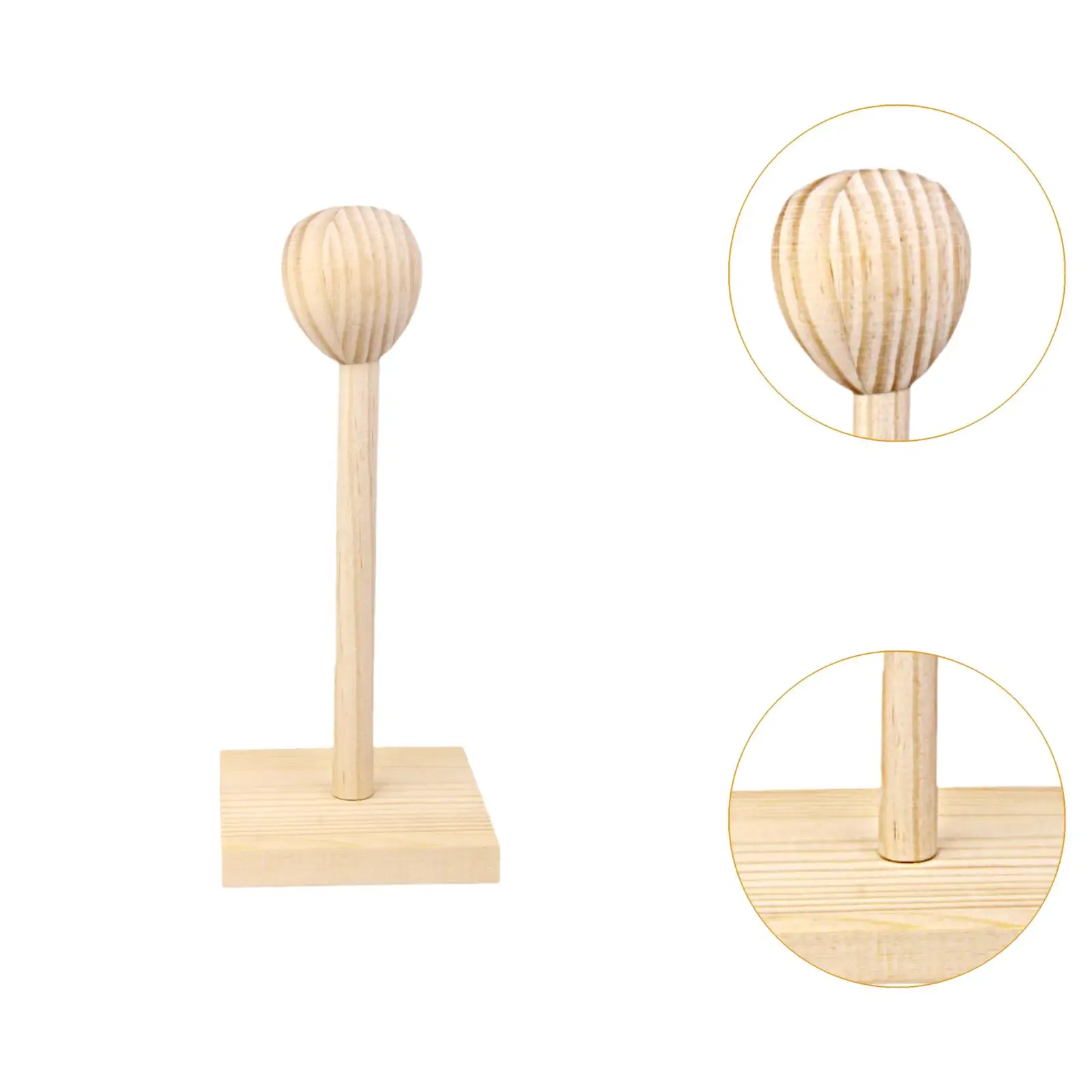 Аксессуары для кукол, манекен, прочная деревянная подставка, кукла BJD, головные уборы, дисплей, подставка для парика, миниатюрная подставка для хранения парика, подставка для куклы