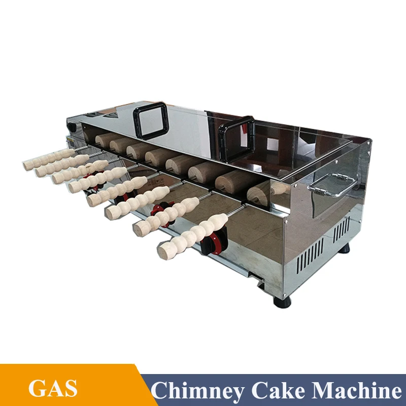 Commercial New Design Chimney Bread Roll Making Machine 8pcs Electric 220V/110V/LPG Bread Rolls Baker