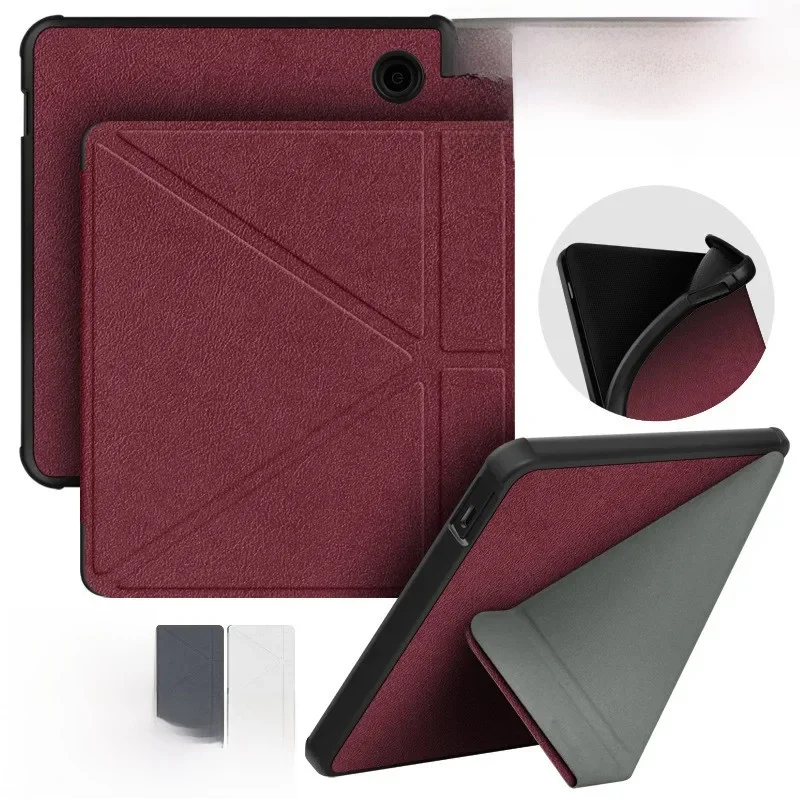 Wielokrotnie składane etui z podstawką do Kobo Libra Color 2024 Libra2 2021 Smart Case 7-calowy pokrowiec ochronny na czytnik e-booków Auto Wake/Sleep Funda — zdjęcie produktu 6