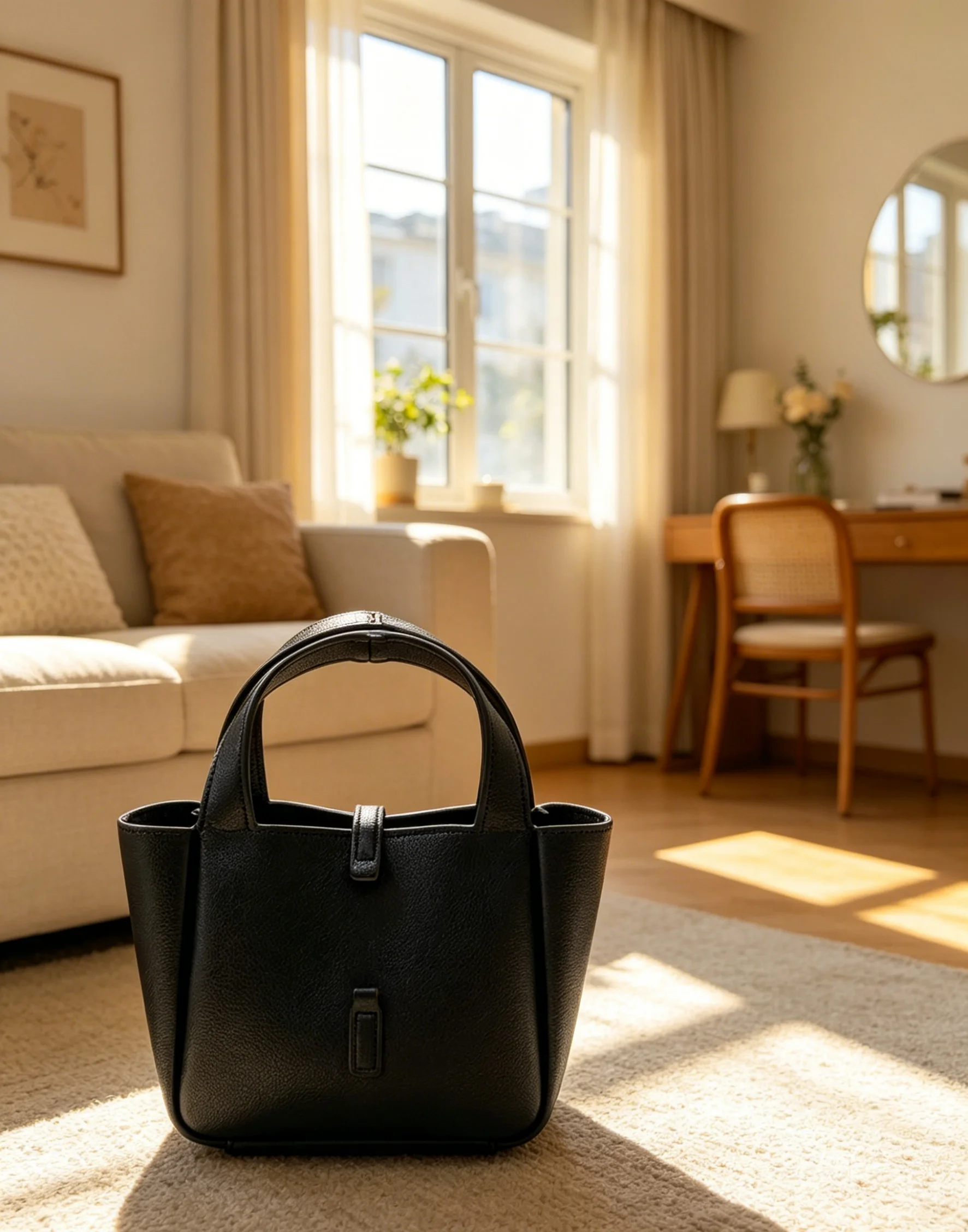 

2026 Size: 18x15x13 cm no box New Model - Versatile and Fashionable PU Leather Bag - Durable,High-Quality and Affordable