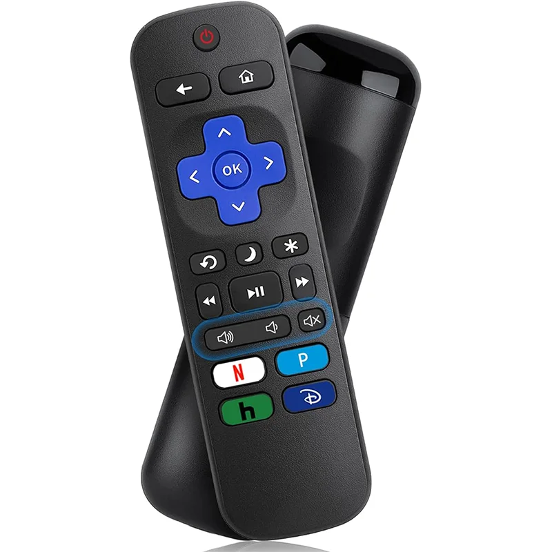 Replacement Remote Control Only for Roku-TV, for /Hisens OnnRCA Sharp  ect, with Netflix/Disn