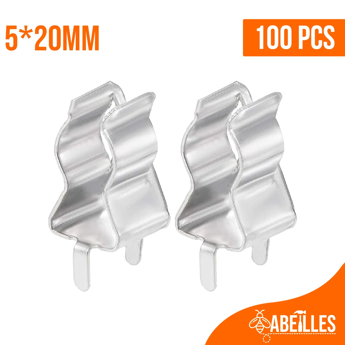 

100PCS PCB Mount 5*20mm Glass Fuse Holder