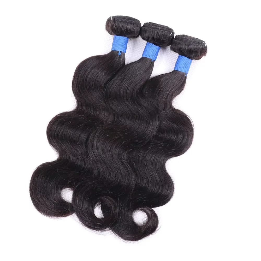 30 36 Inch Body Wave Bundles 100% Human Hair Bundles Raw Hair Extensions Brazilian Remy Natural Water Wave 1 3 4 Bundle Deals