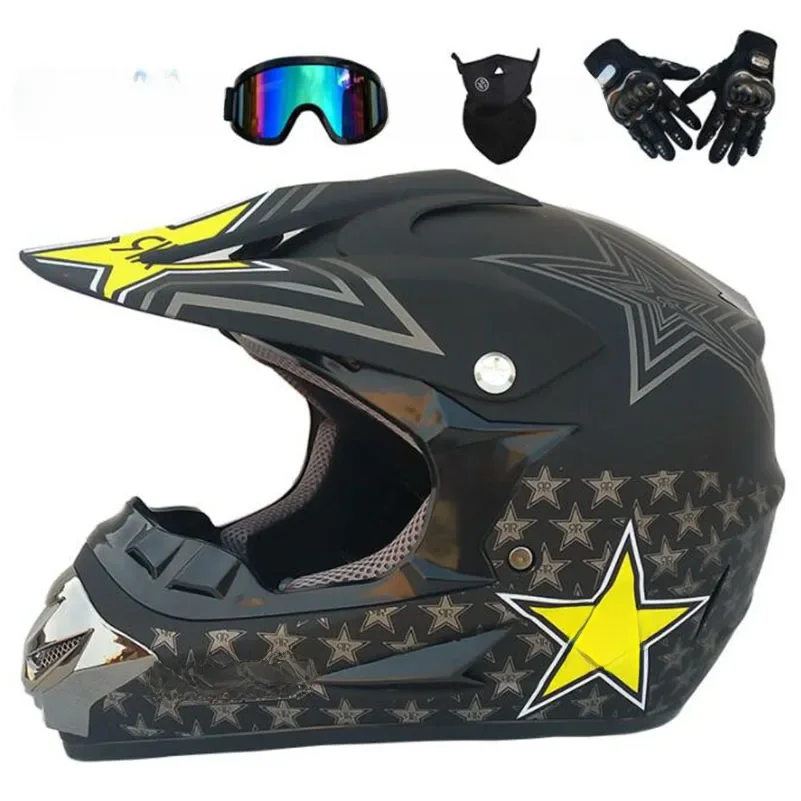 2019 nowy z unoszoną szybą kask motocyklowy dzieci motocross kask off-roadowy ATV motor terenowy Downhill MTB DH kask wyścigowy. — zdjęcie 2