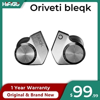 Oriveti bleqk Dynabird Exclusive 9.2mm Berylium-coated 1DD In-Ear Earphones Single Dynamic HiFi IEM with 2Pin 3.5mm Cable