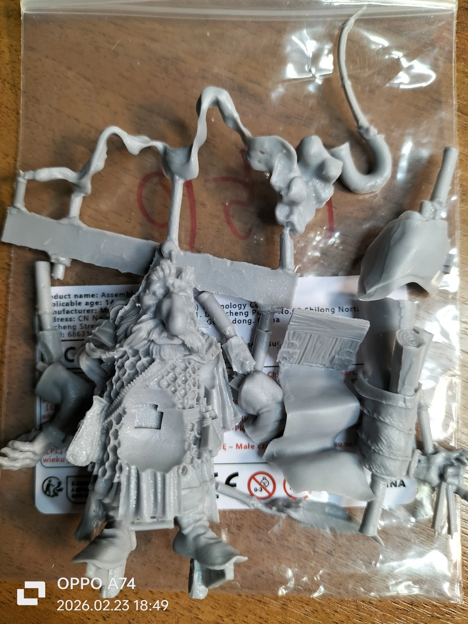 Buyer photo of this resin kit