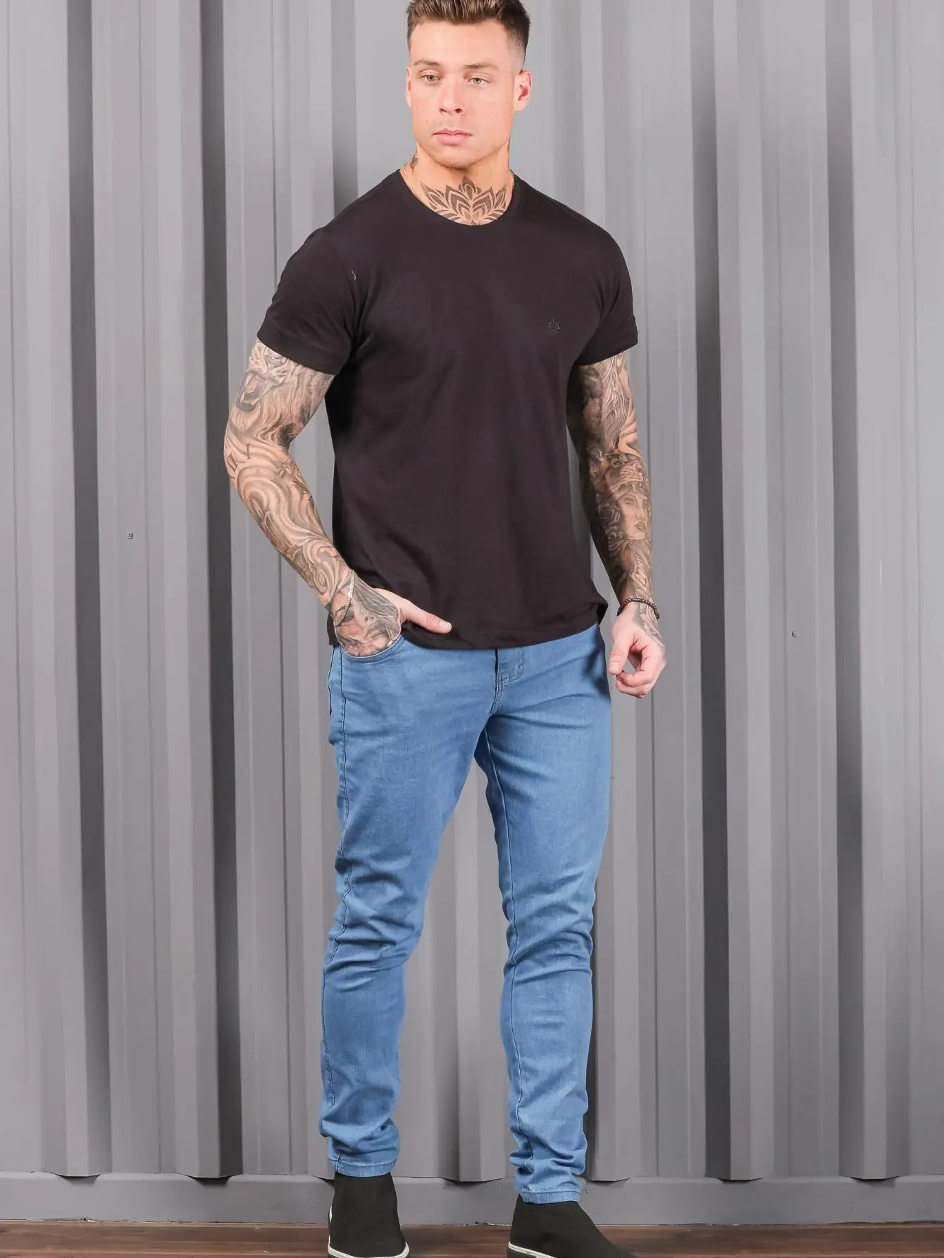 Men's Jeans Skinny Premium Casual Line Model