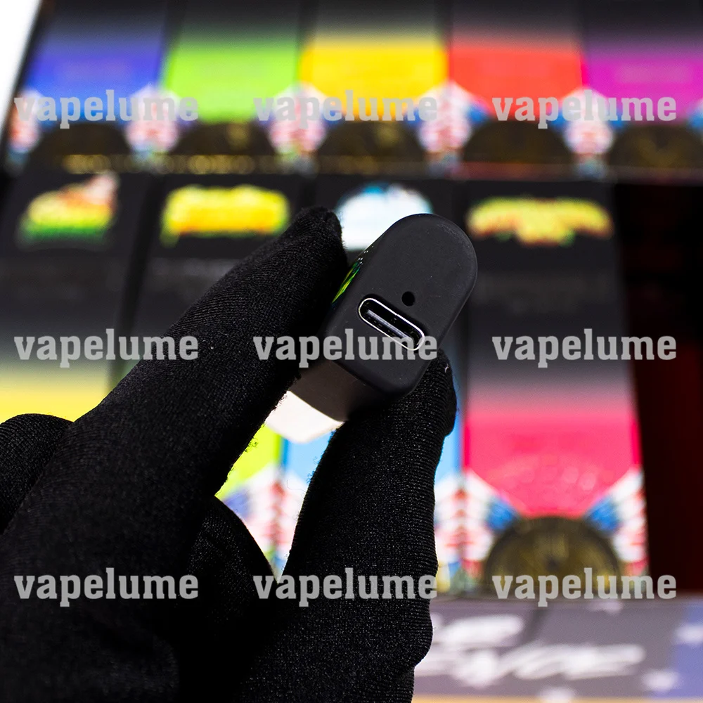 2.0 EMPTY Muha Blinkers Disposable Vape E-cigs Tanks 2ml Rechargable Light Up Logo Storage Electric Vapes Packaging Customized view 2