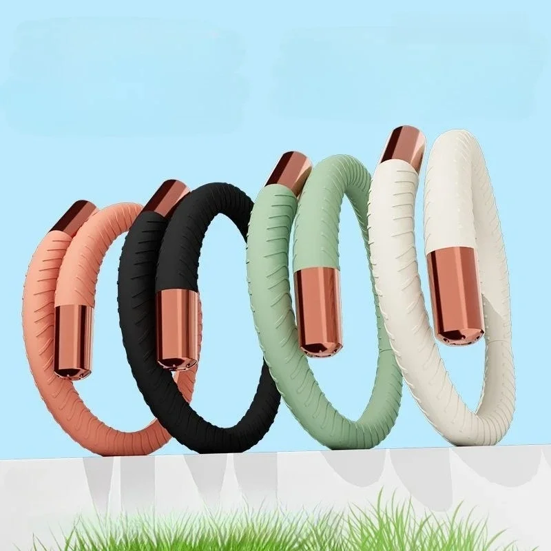 Bracelet anti-moustiques pour enfants, protection contre les moustiques pour adultes, contrôle d'été, plante extérieure, huile essentielle, anneau de pied pour bébé