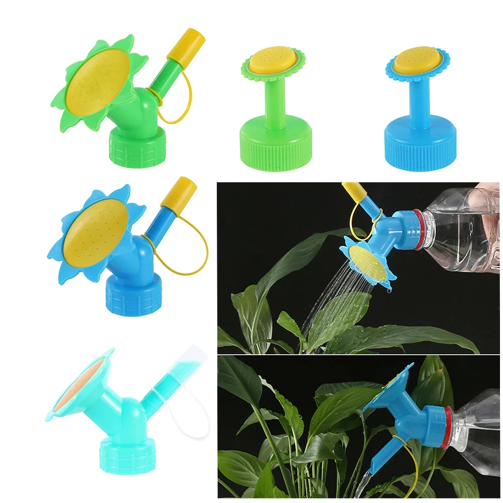 Arroseur d'eau pour plantes et fleurs, 1 pièce, pour maison, jardin, bouteilles, arrosoirs, buse d'arrosage en plastique 2 en 1