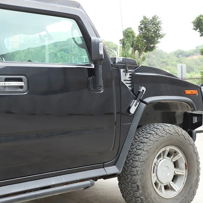 

Мягкая рамка из углеродного волокна для зеркала заднего вида Hummer H2 2003-2007, декоративная наклейка, аксессуары для внешней части автомобиля