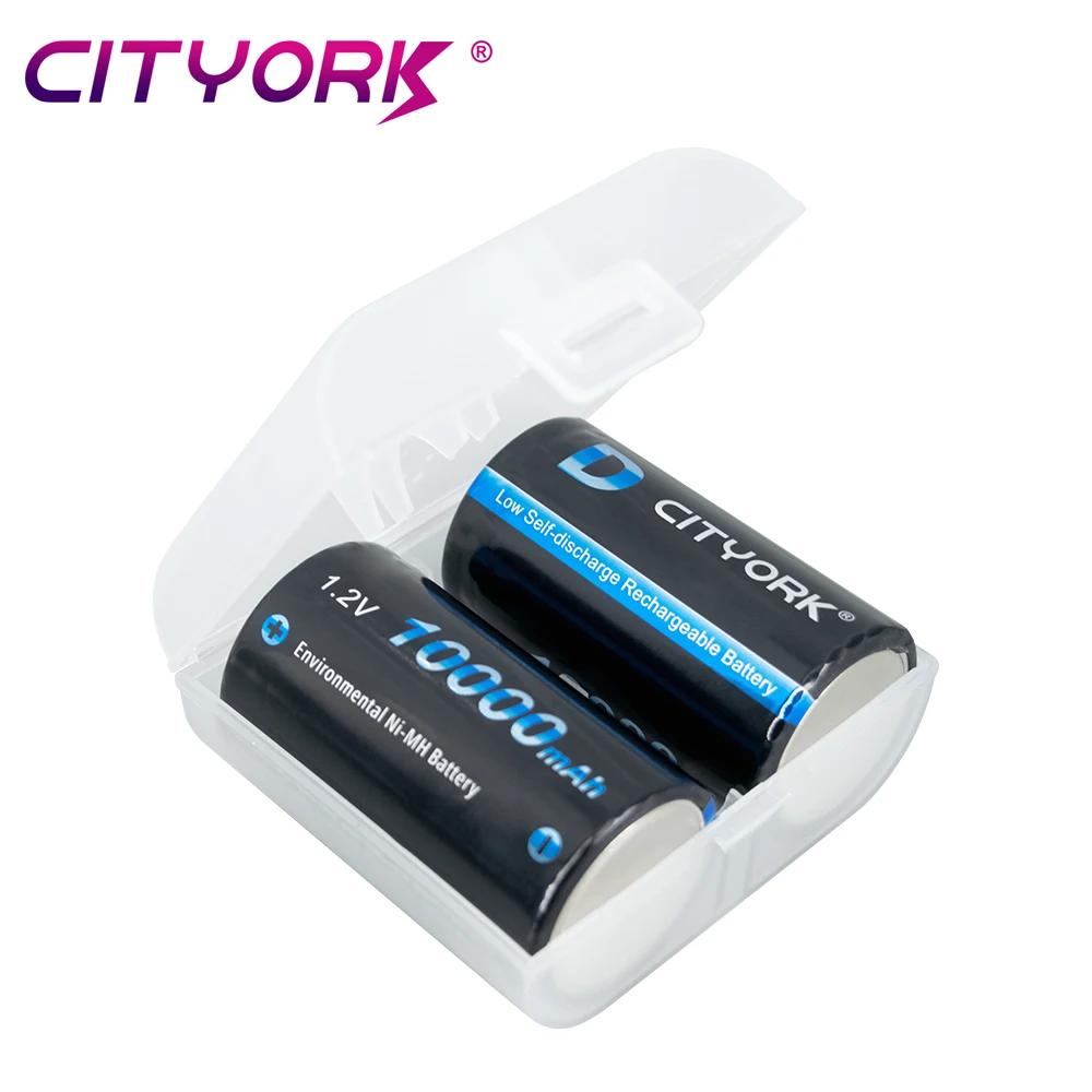 CITYORK 10000mAh LR20 1.2V D rozmiar akumulator typu D R20 NIMH baterie do dron z aparatem RC akcesoria kuchenka gazowa