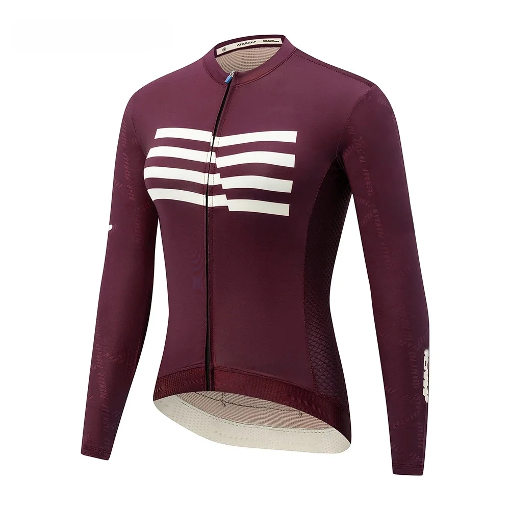 AliExpress PASMAAP-Cycling Jersey for Men, Long Sleeve, Pro Team, MTB, Road Bike Clothing, Breathable Bicycle Shirts, 2025