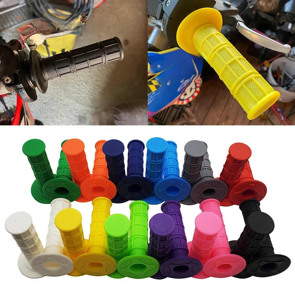 12 couleurs poignées saleté Pit Bike moto Motocross 22mm poignée universelle poignée de barre pour CR CRF YZF KXF SXF EXC KX YZ XCF