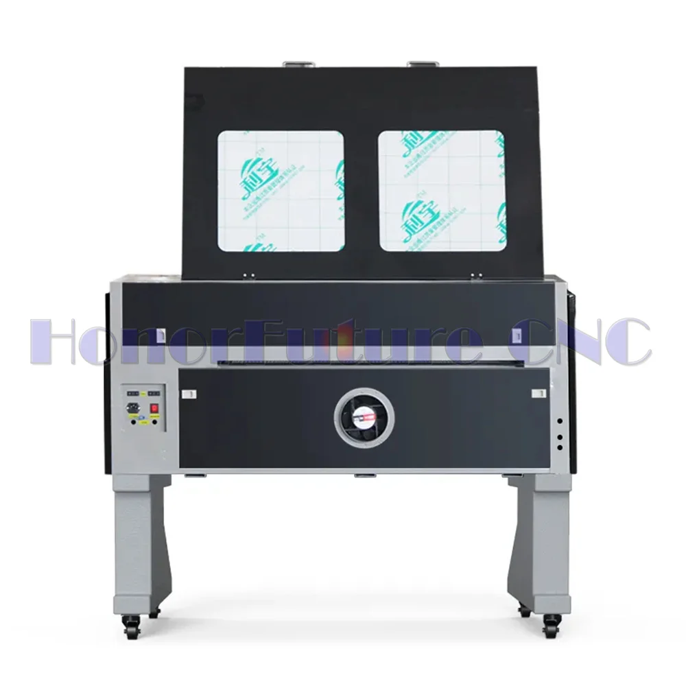 Acrylic Mdf Wood Fabric Leather Laser Cutter CO2 CNC Laser Cutting Machine Price 150w 9060 6090